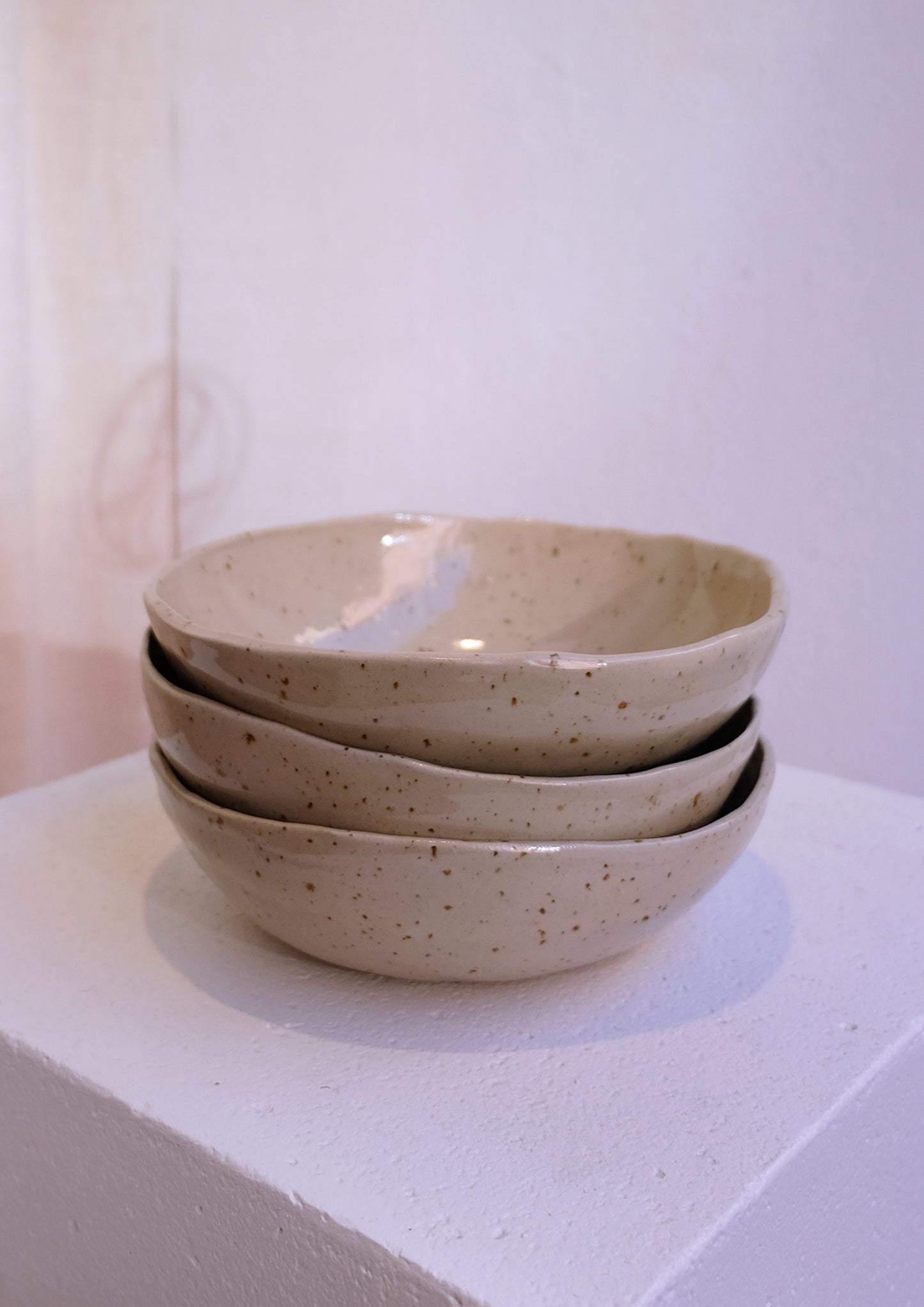 Handgjorda frukostskålar 17x17cm (styckpris)