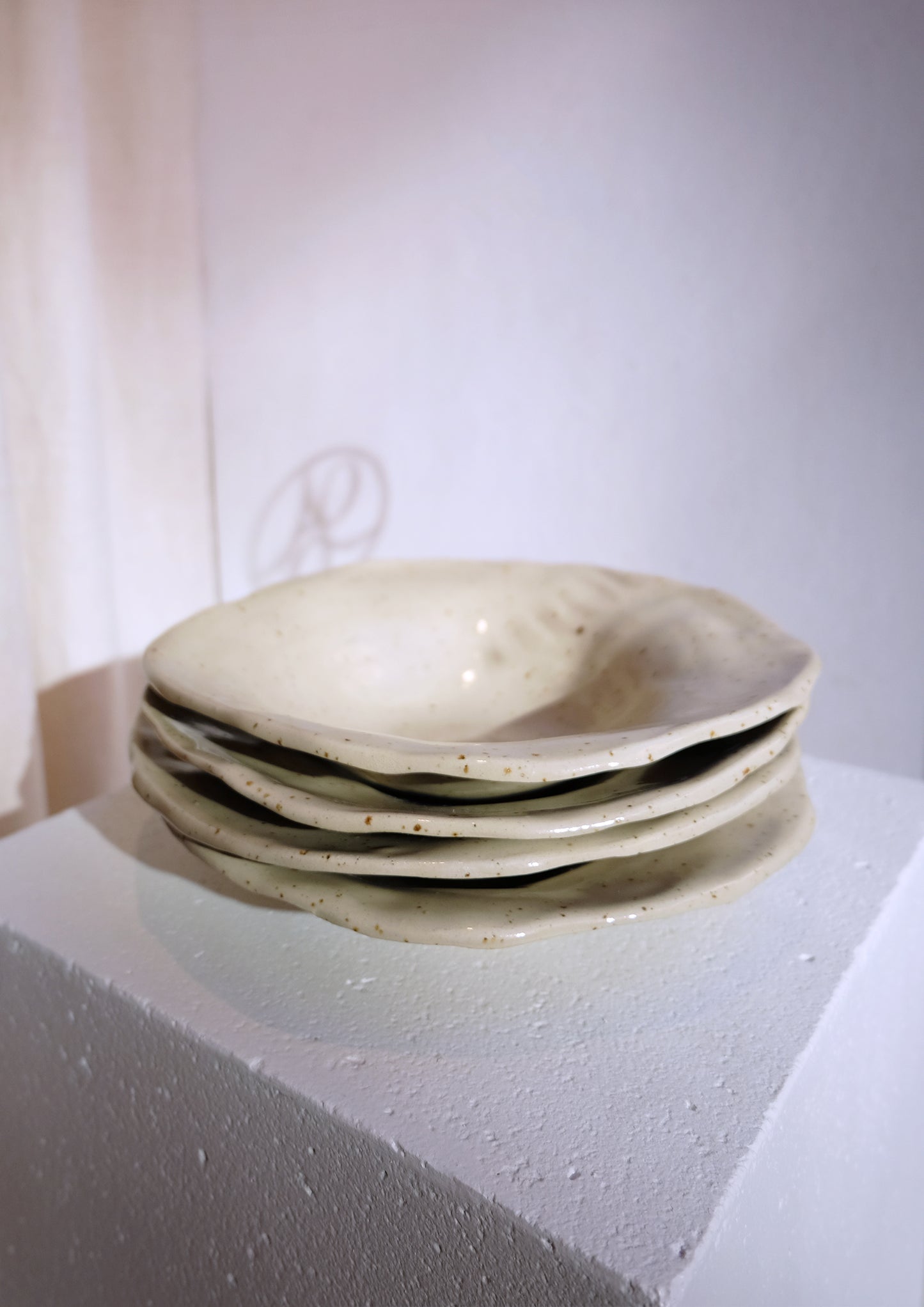 Handgjorda pastatallrikar ca23x23cm (styckpris)